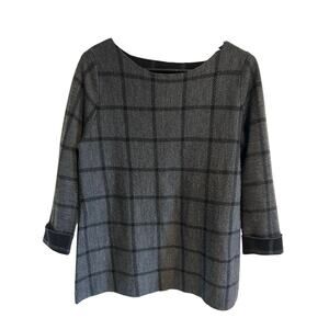 Tahari fine wool sweater medium classic fall business casual